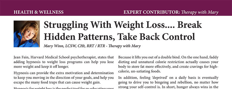 Struggling with Weight Loss… Break Hidden Patterns, Take Back Control